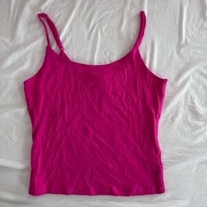 Fashion Nova Hot Pink / Fuschia Adjustable Strap Cami